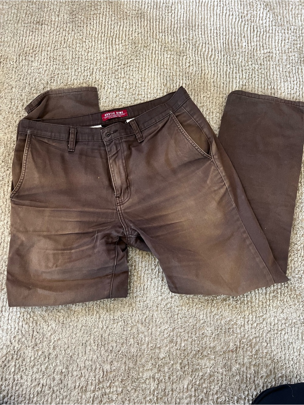 Men's Brown Casual Pants